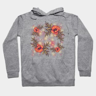 field of poppies Hoodie